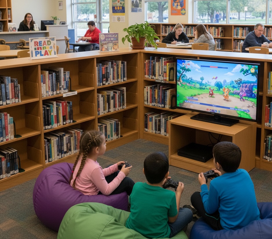 Gaming in the library